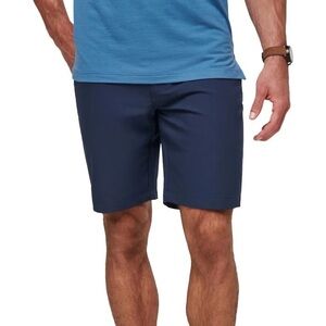 NWT TravisMathew Wanderlust 9 Inch Golf Shorts Blue